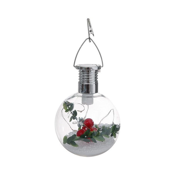 Outdoor Spherical Bulb Suspension Lamp