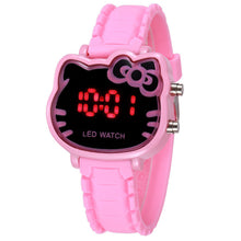 Pink Cute Hello Kitty Children Watch