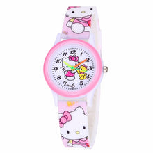 Pink Cute Hello Kitty Children Watch