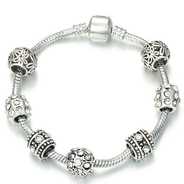 Zircon Charm Bracelet for Women