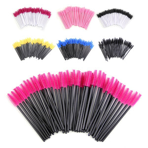50Pcs Eyelash Brushes