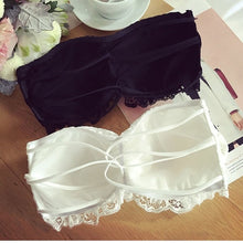 Thin Lace Strapless Bra Comfortable Padded