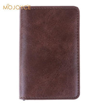 Simple Leather Card Holder (Anti theft)