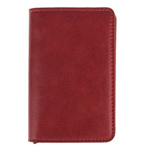 Simple Leather Card Holder (Anti theft)