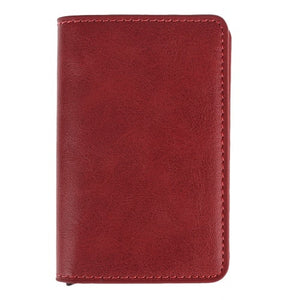 Simple Leather Card Holder (Anti theft)