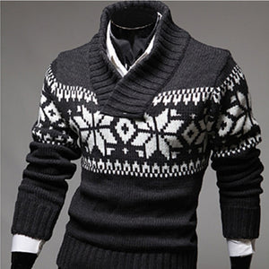 Knitted V-Neck Casual Christmas Wear