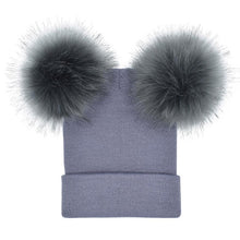 Cute Fur Pompom Hat For Woman
